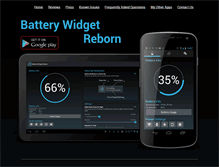 Tablet Screenshot of batterywidgetreborn.com